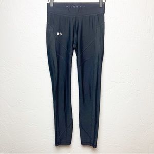 Under armor heat gear full length black leggings size small